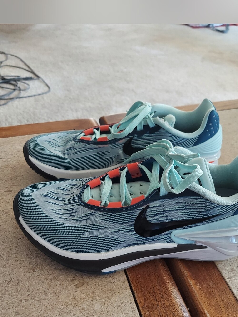 Nike Air Zoom Men's GT Cut 2 Blue- Jade Athletic Shoes Size 9